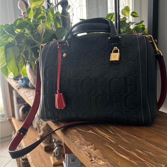 CAROLINA HERRERA / Andy 7 Locked/medium handbag NWOT (authentic) - Picture 2 of 13